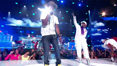 Pharrell Williams and Missy Elliott opening performance