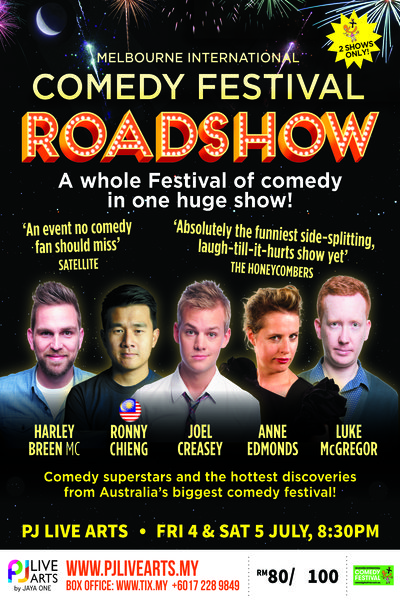 Time To LOL At The Melbourne International Comedy Festival Roadshow ...