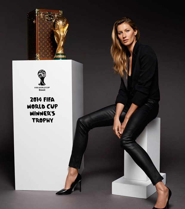 Gisele Bundchen World Cup Trophy