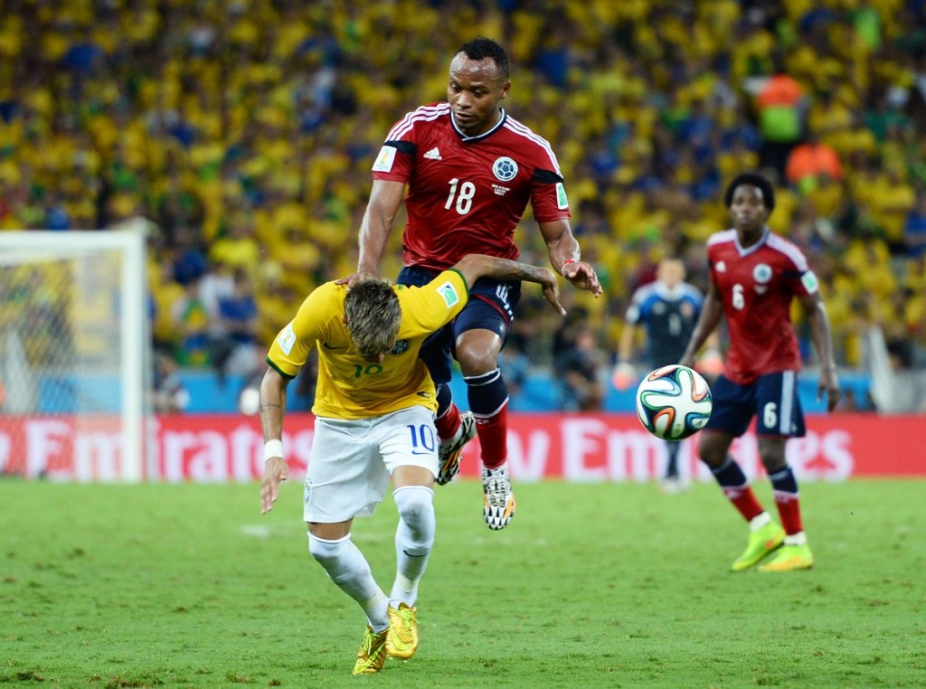 Neymar Brazil Colombia
