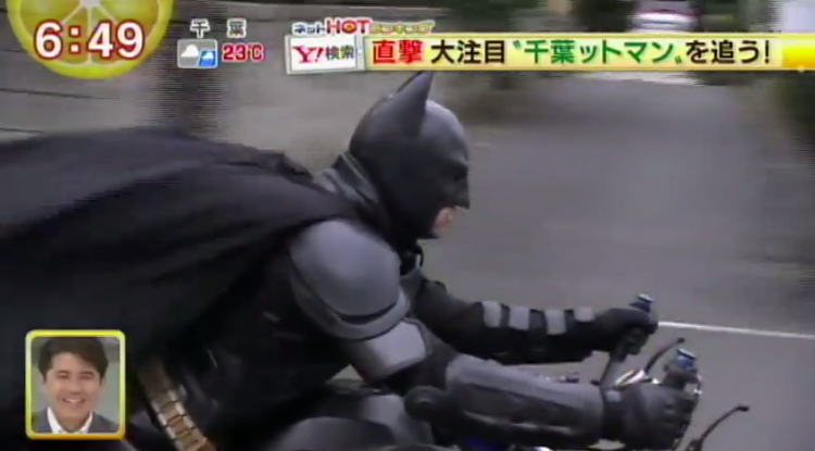 Chibatman True Identity Of Japans Batman Impersonator Revealed Hype Malaysia 