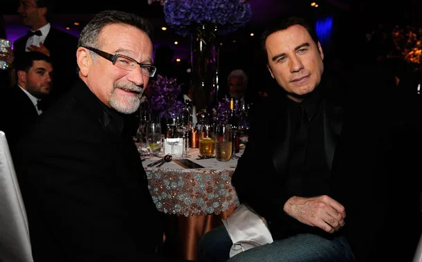 Robin Williams & John Travolta (Source: pastdeadline.com)