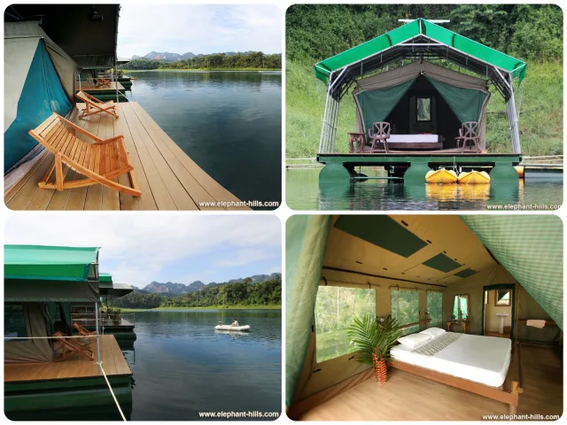 Elephant Hills Floating Luxury Camp
