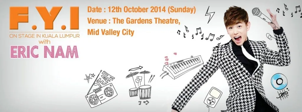 Eric Nam Kuala Lumpur