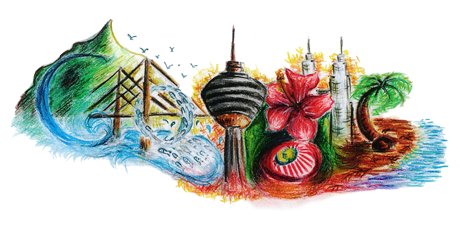 Google Doodle Malaysia Day Beauty of Malaysia
