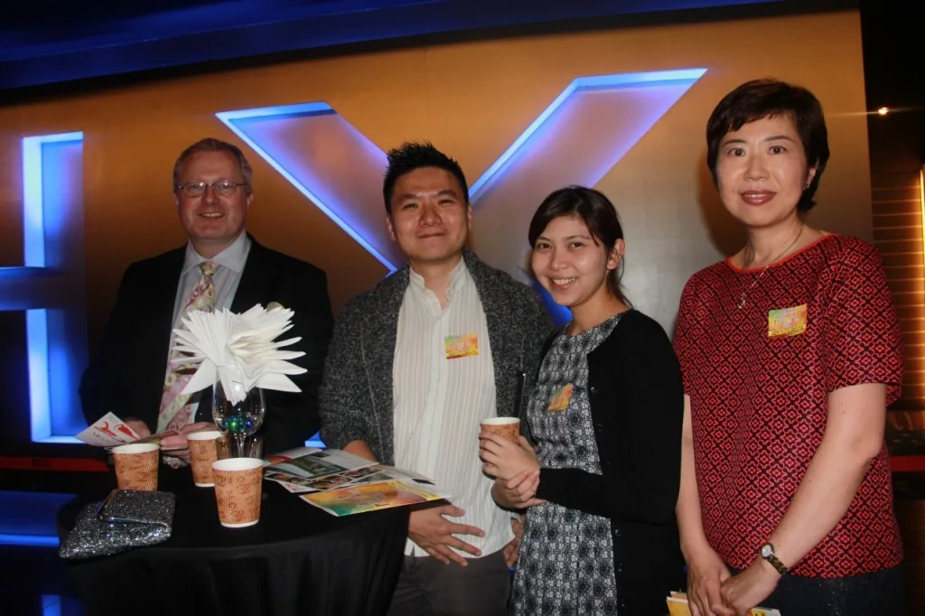 (L-R): Gavin Anderson (British Council), Grey Yeoh, Sharyn Shu Fiyan, Harumi Anderson