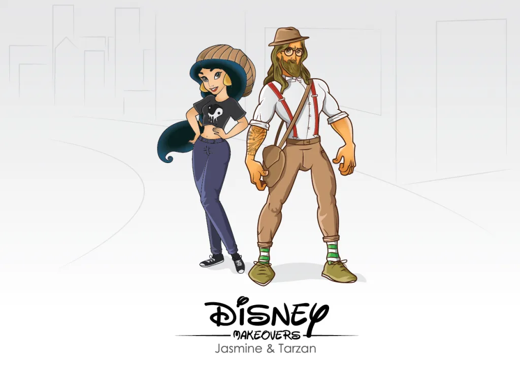Jasmine & Tarzan Hipster