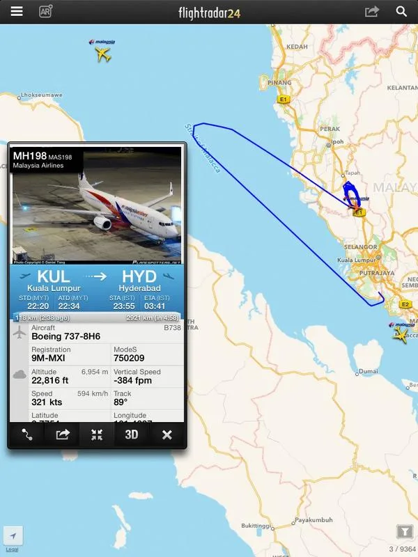 Source: Flightradar