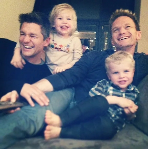 Neil Patrick Harris David Burtka Family