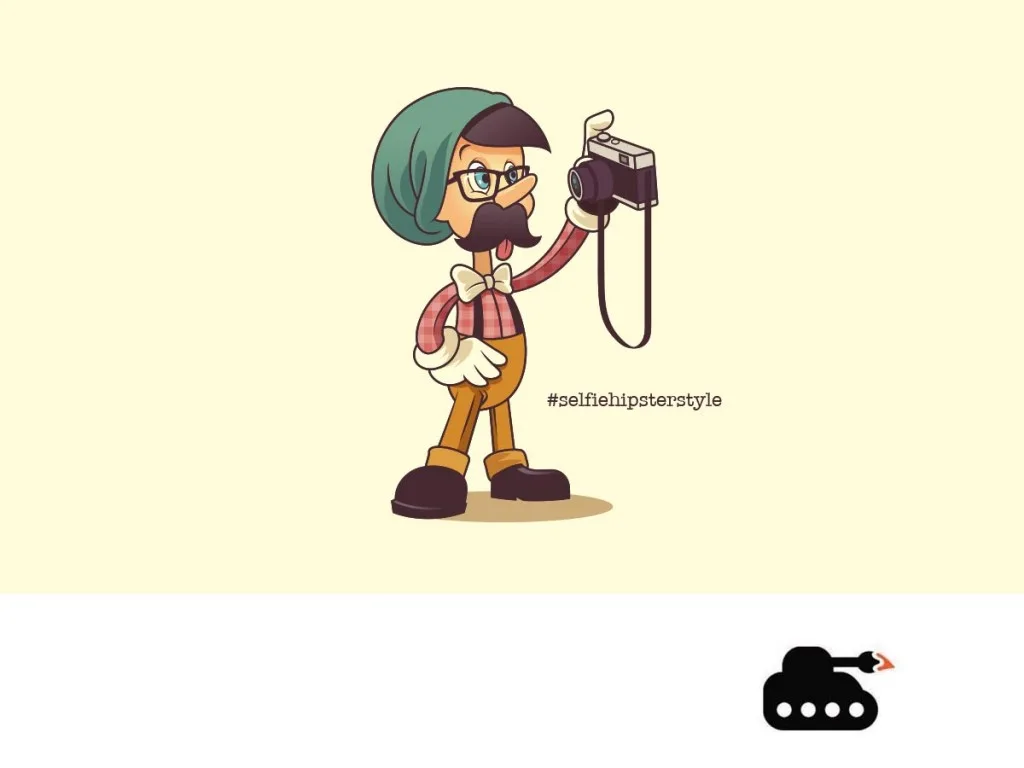 Pinocchio Hipster