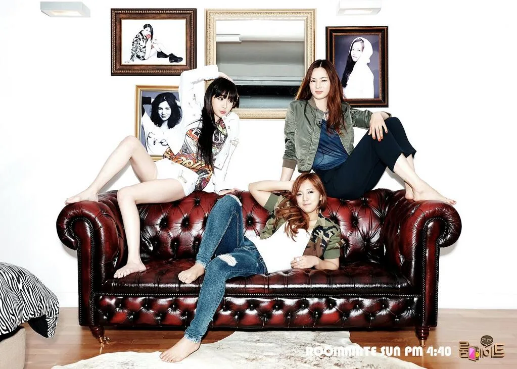 SBS Roommate Park Bom Park Gayeon Lee Sora