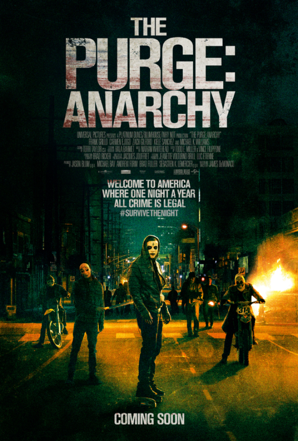 The Purge Anarchy Poster