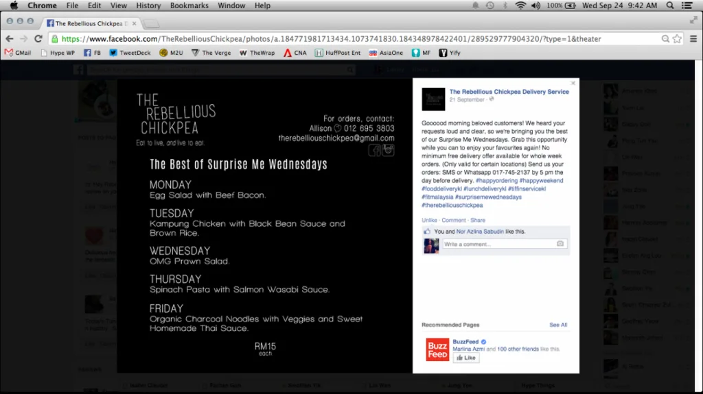 The Rebellious Chickpea