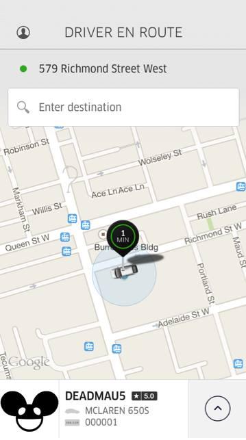 deadmau5 UberX Driver Meowclaren