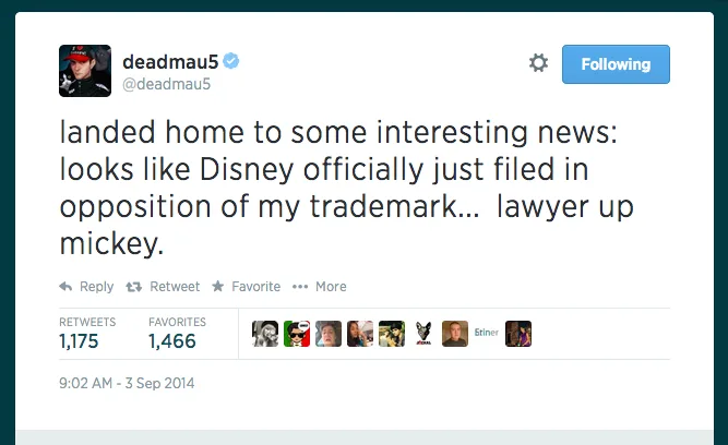 deadmau5 mau5head Logo Disney Mickey Mouse