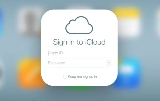 iCloud Sign In