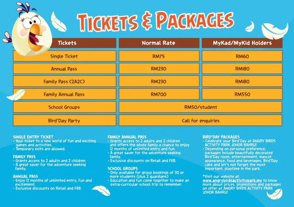 Angry Birds Activity Park Johor Bahru