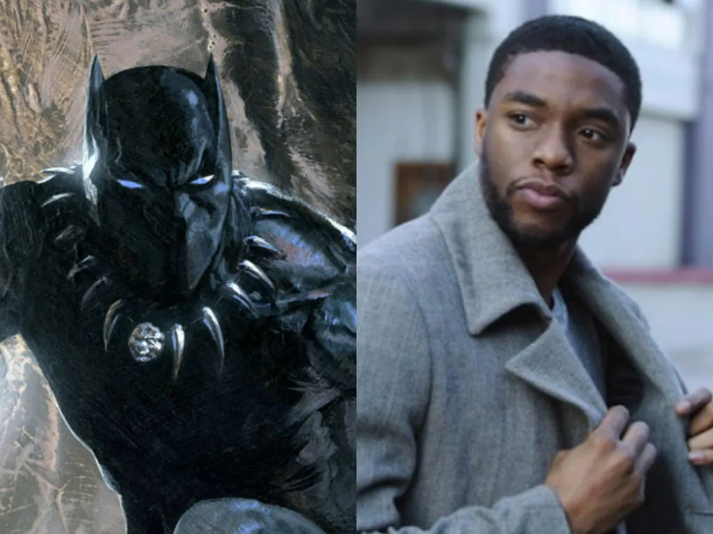 Chadwick Boseman as Black Panther