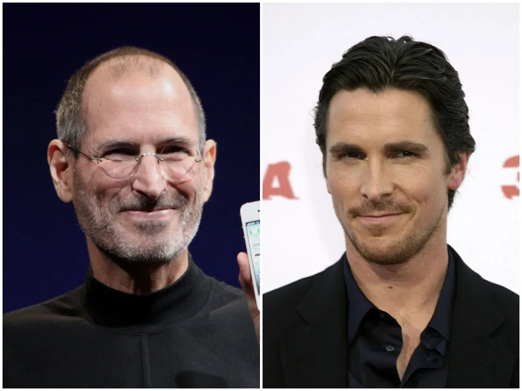 Christian Bale as Steve Jobs