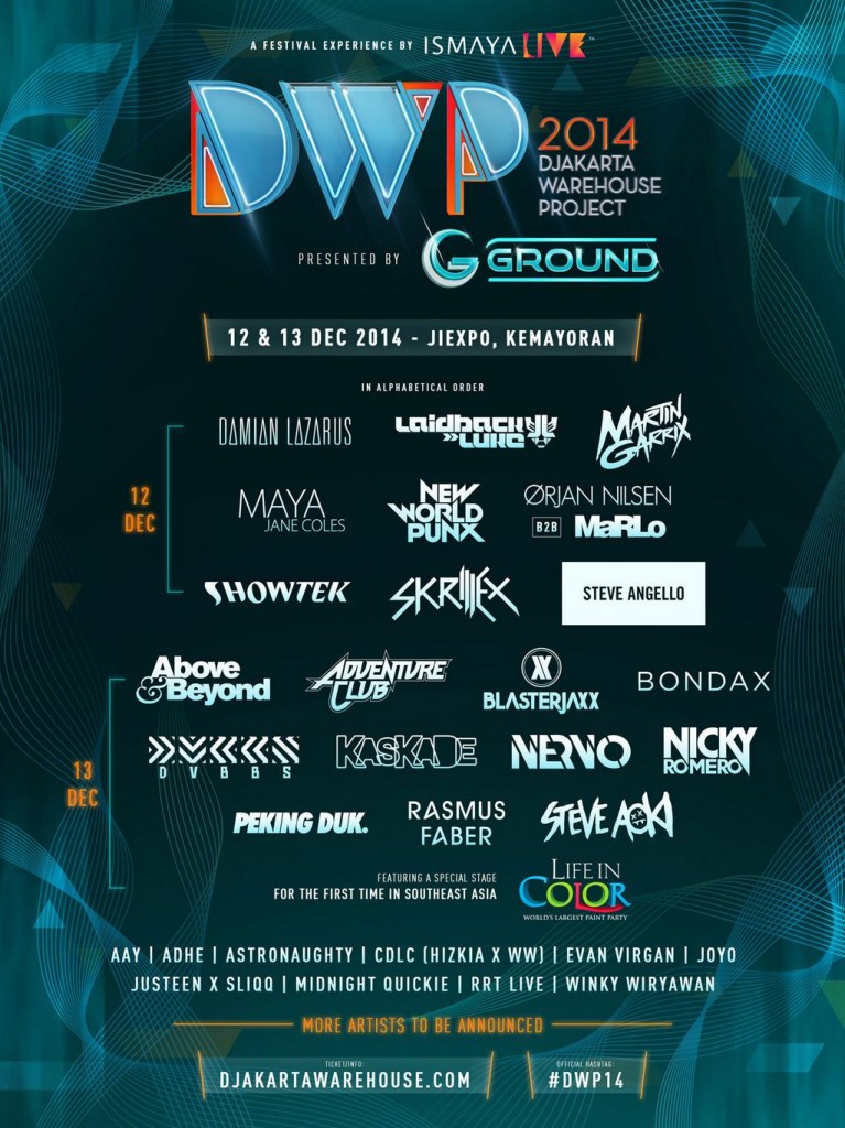 DWP 2014 Lineup