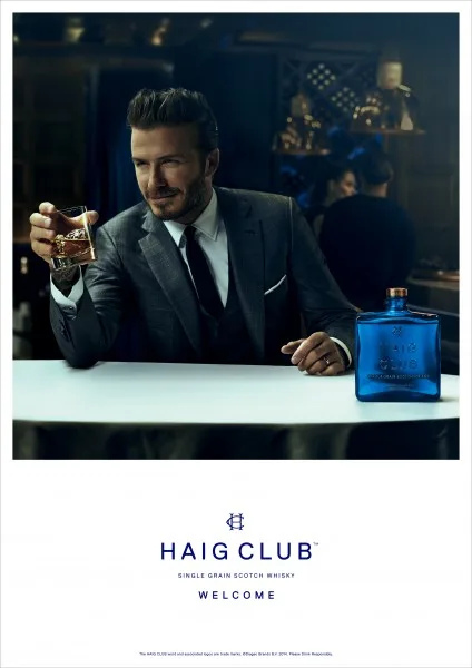 David Beckham introducing Haig Club™.