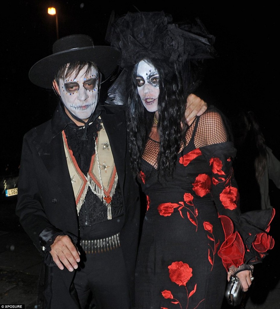 Jamie Hince and Kate Moss Halloween 2013