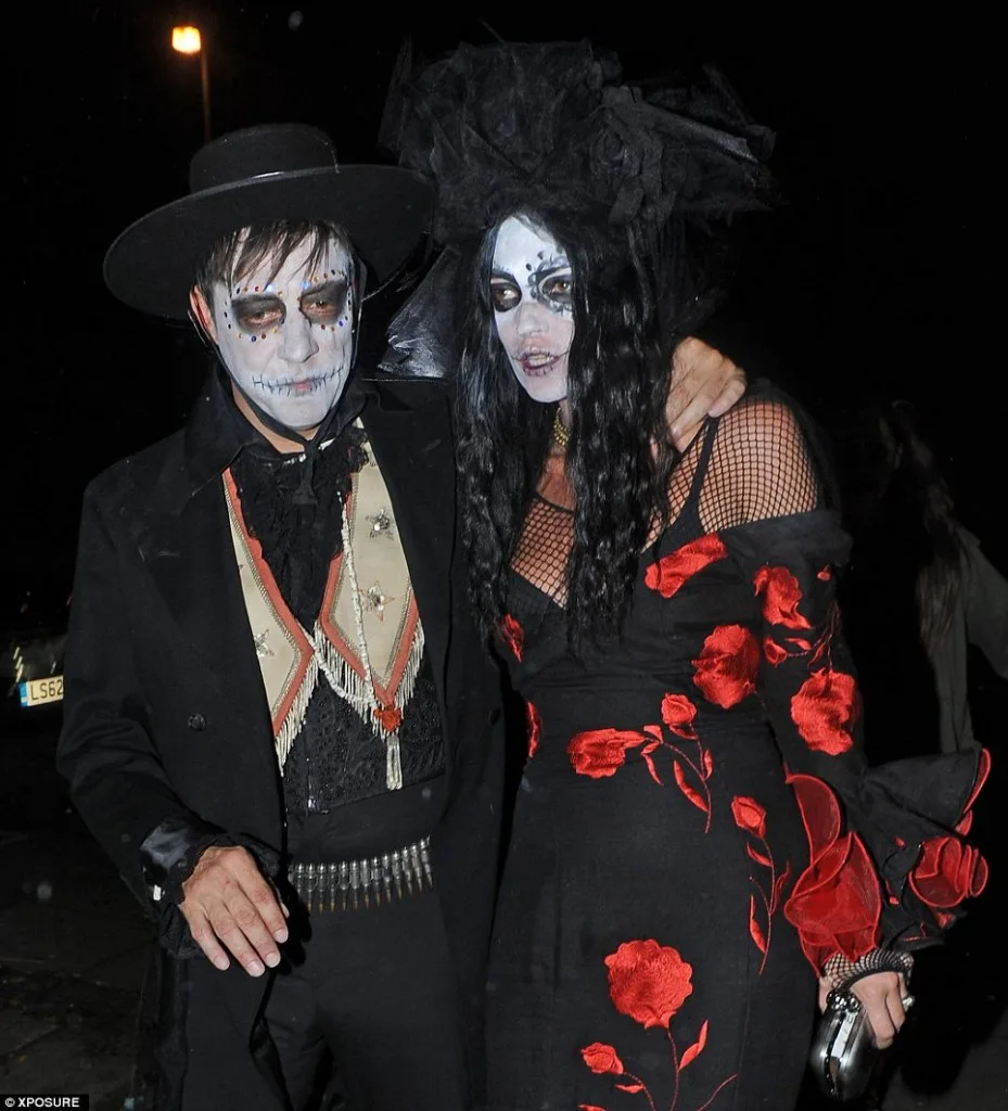 Jamie Hince and Kate Moss Halloween 2013