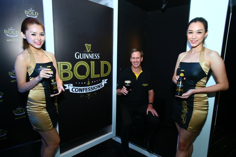 Bruce Dallas, Marketing Director of GAB at the Bold Confessions Booth