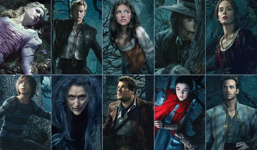 Into The Woods Characters Cast