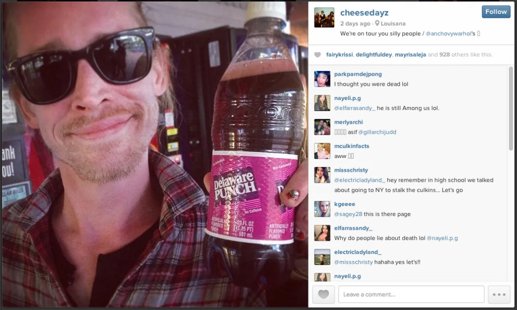 Macaulay Culkin Not Dead