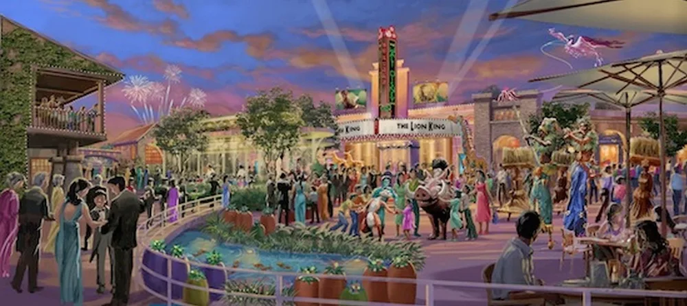 Shanghai Disney Resort Broadway Plaza