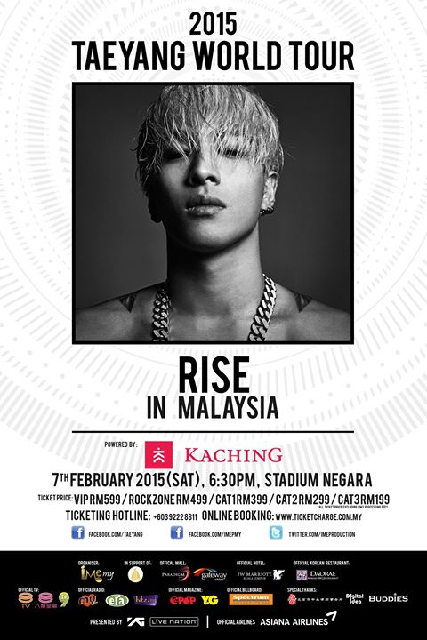 Taeyang Concert in Malaysia 2015