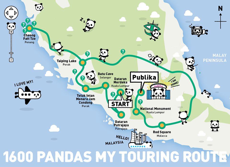 1600 Pandas MY Touring Tour