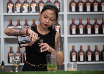 Champion Angel An Ji In competition