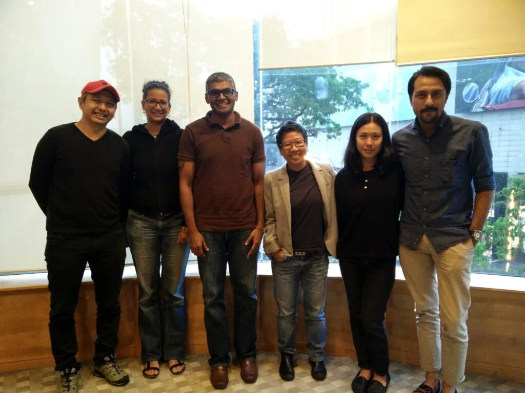 (From L-R): Chiu Keng Guan, Nandita Solomon, Sashi Ambi, Lina Tan, Tan Chui Mui, & Bront Palarae.