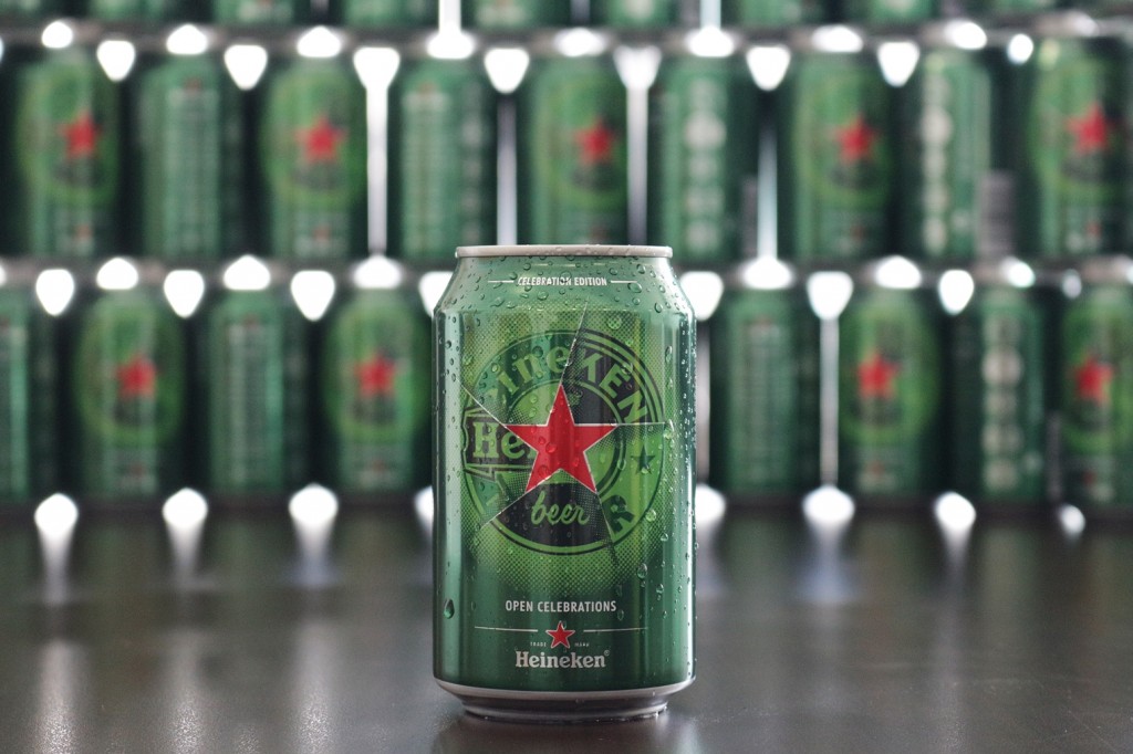 Also unveiled this season is its limited edition " Celebration Can", inspired by 5 decades of Heineken’s progressive story.