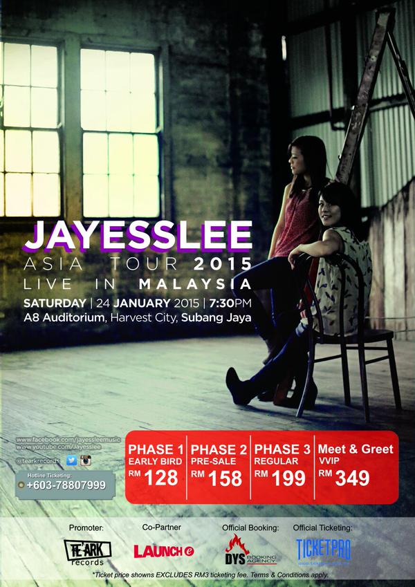 Jayesslee Live in KL Asia Tour 2015