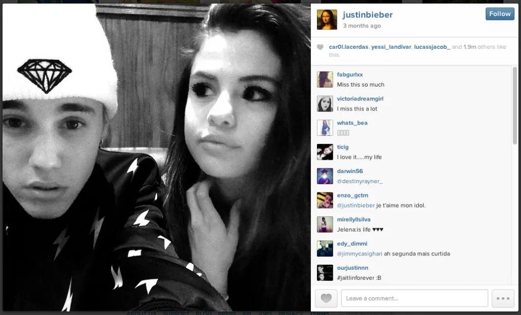 Source: Justin Bieber's Instagram