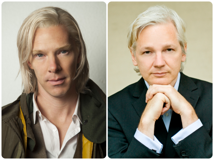 Benedict Cumberbatch & Julian Assange
