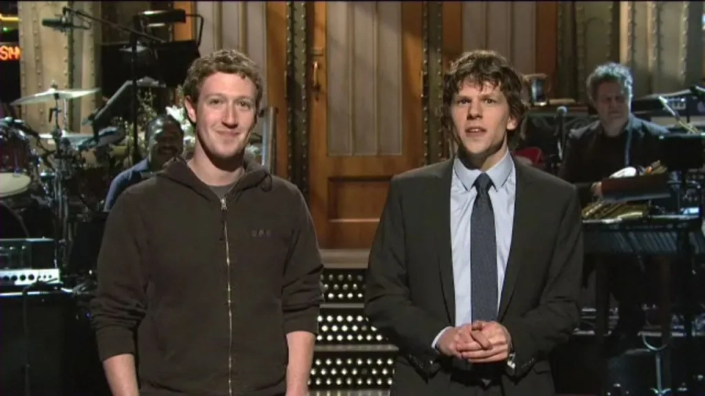 Mark Zuckerberg & Jesse Eisenberg