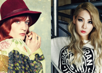 Florence Welch of Florence + TheMachine & 2NE1 CL