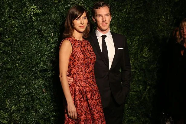 Benedict Cumberbatch and Sophie Hunter