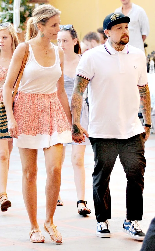 Cameron Diaz and Benji Madden
