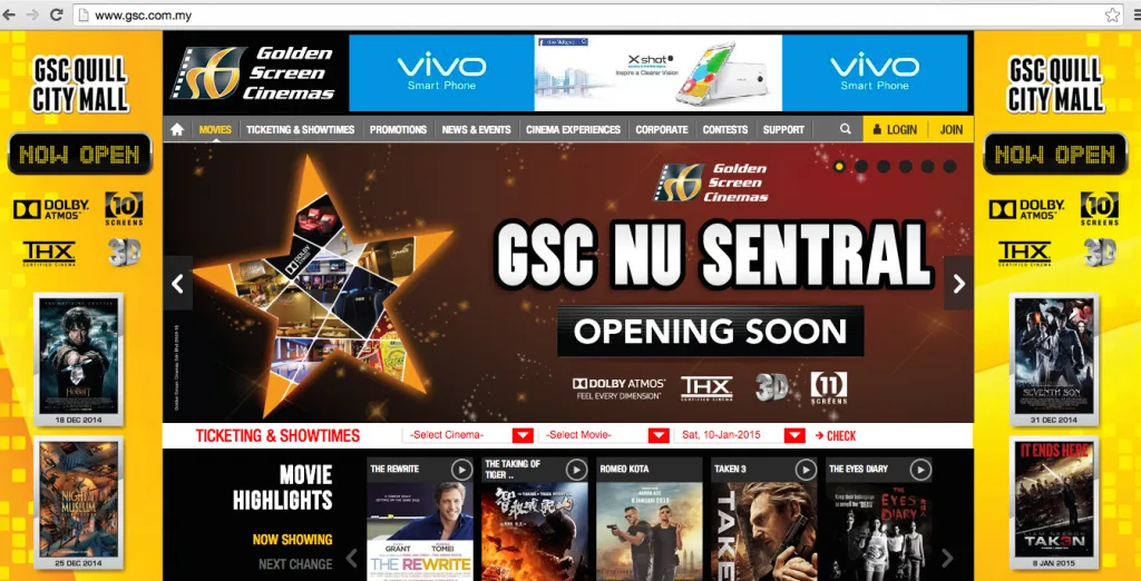 GSC Cinemas Nu Sentral Mall