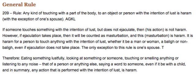 Rules of Touching