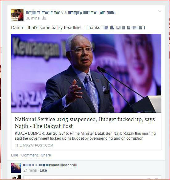 The Rakyat Post Budget 2015 Edited Title