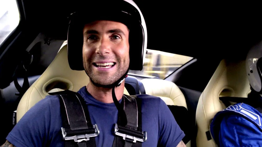 Adam Levine Nissan GTR Challenge