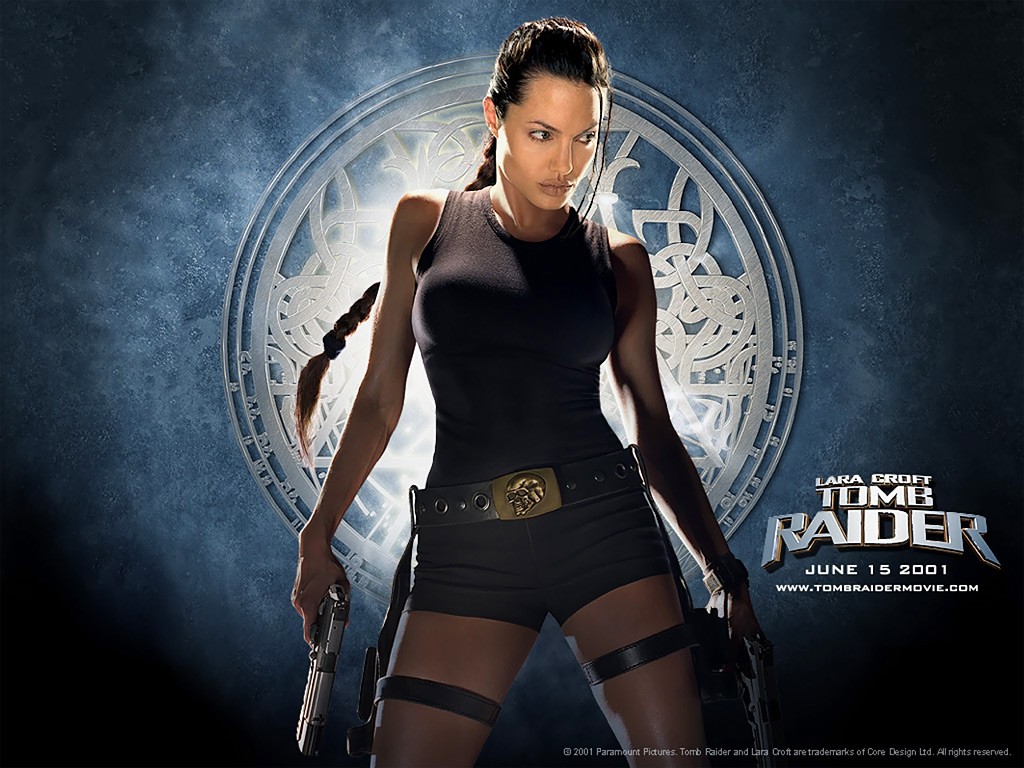 Angelina Jolie as Tomb Raider