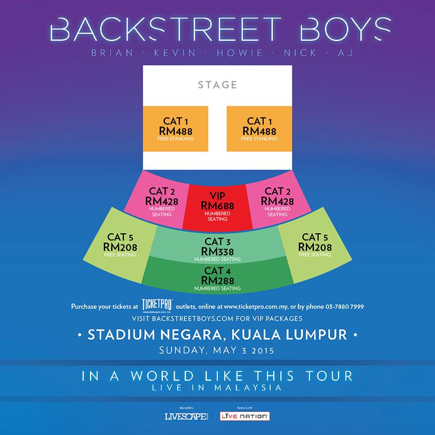 (UPDATE) #BSB Kuala Lumpur Concert Announced, Fans Be All Cray Cray
