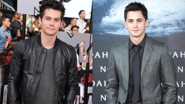 Dylan O'Brien and Logan Lerman - Spider-Man